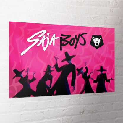 Pósteres surtidos de KPop Demon Hunters con diseños de HUNTR/X y Saja Boys - 6