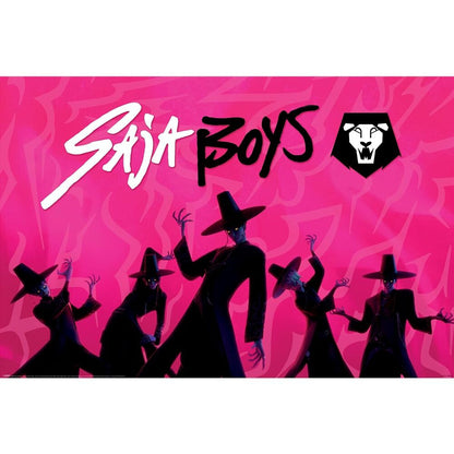 Pósteres surtidos de KPop Demon Hunters con diseños de HUNTR/X y Saja Boys - 7