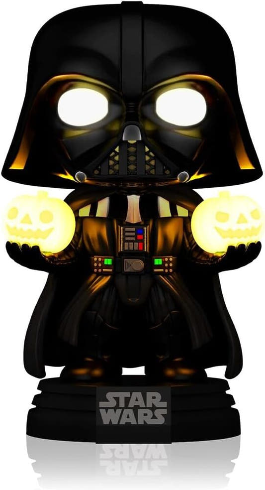 Figura FUNKO POP! de Darth Vader con dos calabazas - 3