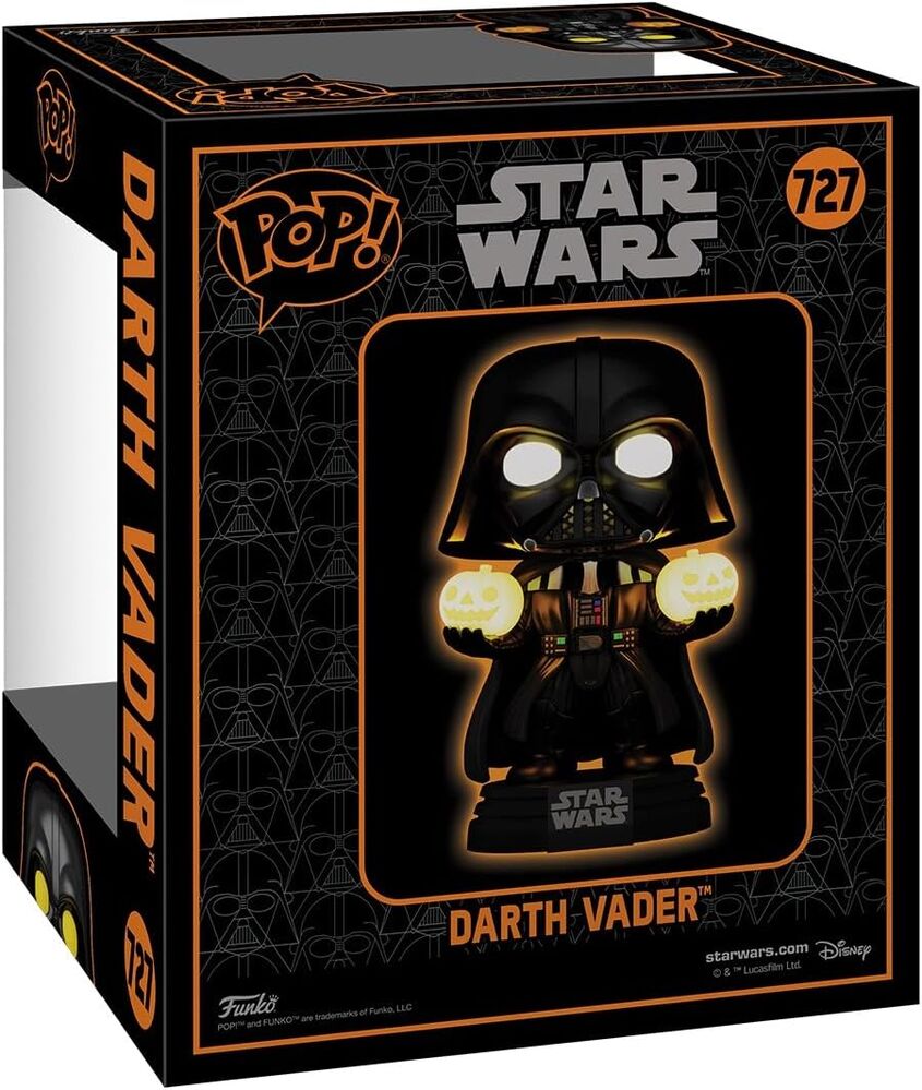 Figura FUNKO POP! de Darth Vader con dos calabazas - 4