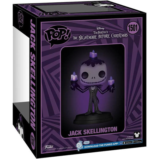 Figura FUNKO POP! de Jack Skellington con velas moradas y negras - 4