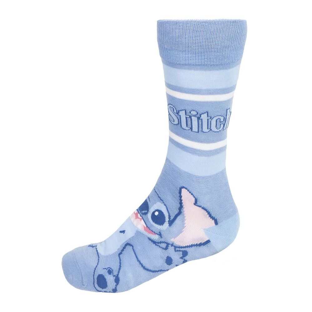 Calcetines azules de Stitch Disney para adulto - 2