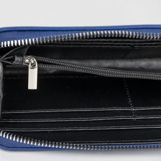 Cartera azul de Stitch Disney con cremallera - 2