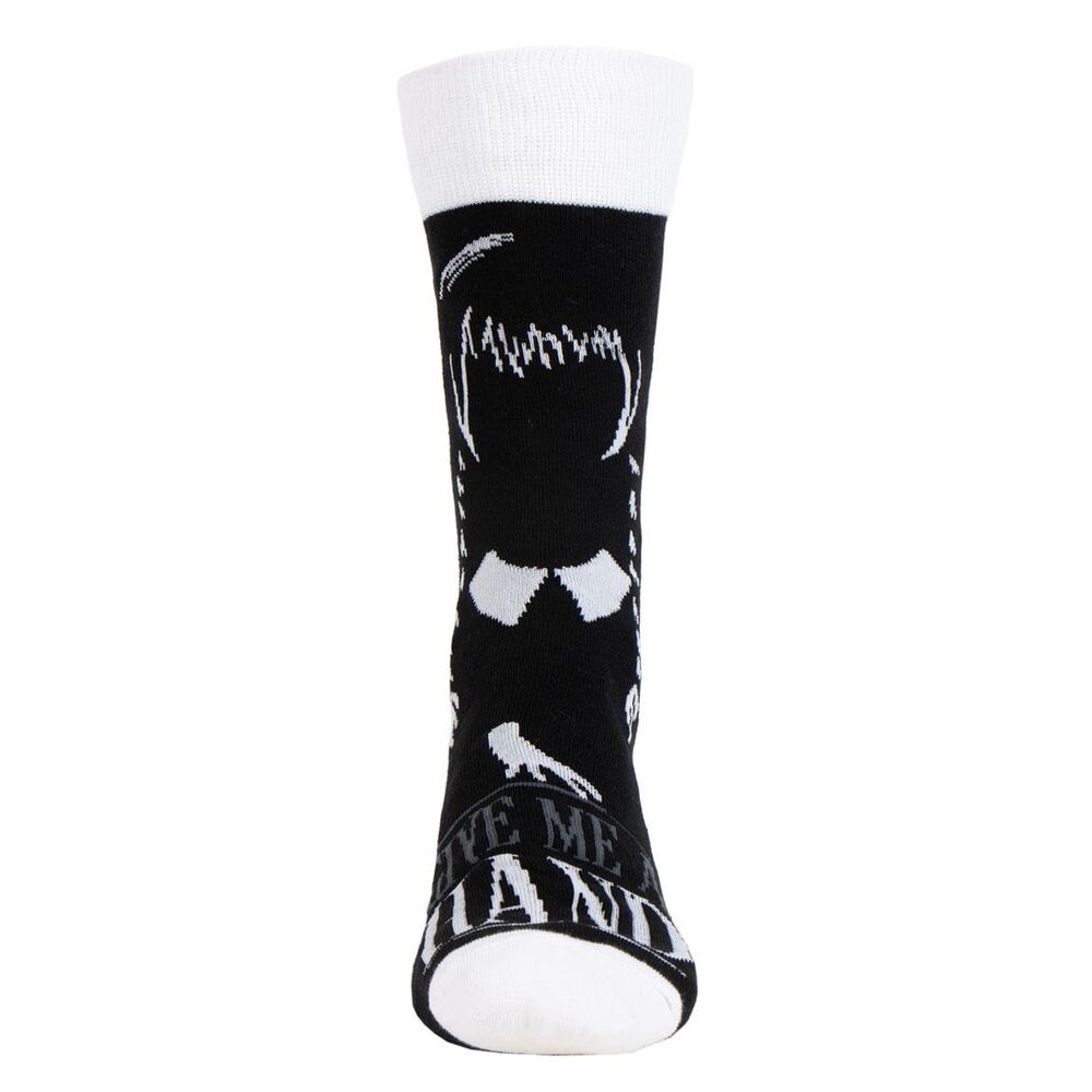 Calcetines de adulto Wednesday en blanco y negro, talla 36-43 - 2