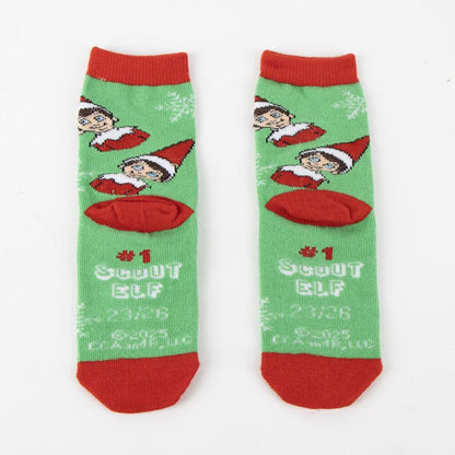 Set de dos pares de calcetines The Elf on the Shelf con diseños del Scout Elf - 4