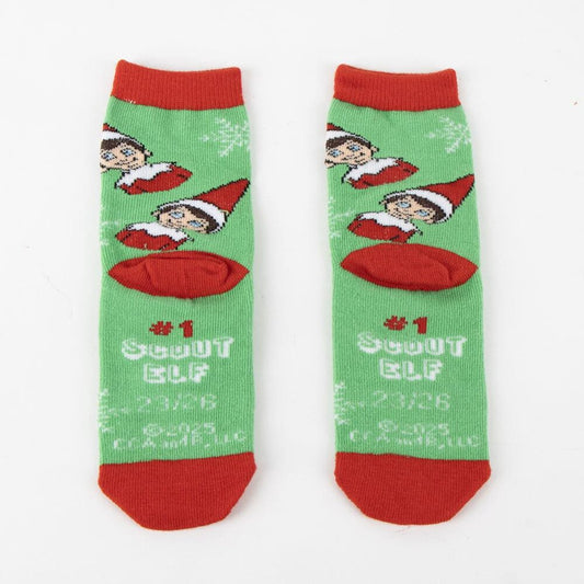Set de dos pares de calcetines The Elf on the Shelf con diseños del Scout Elf - 4