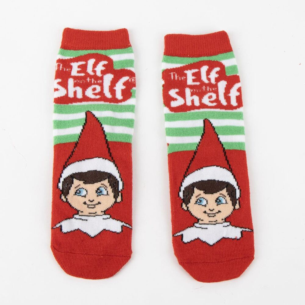 Set de dos pares de calcetines The Elf on the Shelf con diseños del Scout Elf - 5