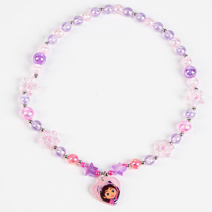 Set de accesorios Gabby's Dollhouse con diadema de orejas y bisutería rosa - 4
