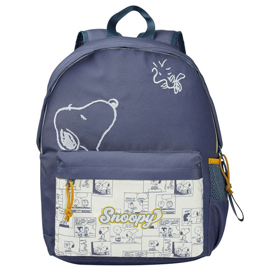 Mochila azul marino Snoopy Peanuts de 40 cm