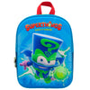 Mochila 3D azul de SuperThings con personaje en relieve