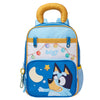 Mochila escolar azul de Bluey con bolsillo frontal