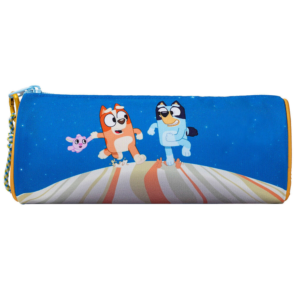Portatodo azul de Bluey y Bingo con cremallera