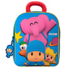 Mochila 3D azul de Pocoyo con sus amigos