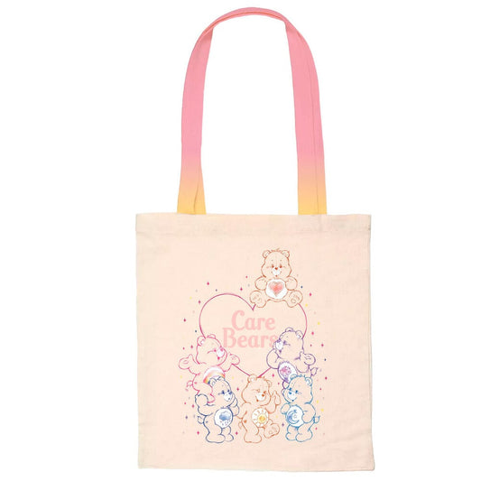 Bolsa shopping Care Bears Osos Amorosos con asas degradadas