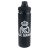 Botella negra de acero inoxidable del Real Madrid de 750 ml