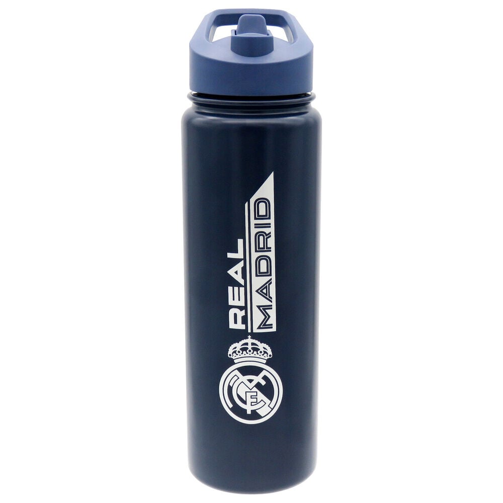 Botella azul marino de acero inoxidable del Real Madrid de 750 ml