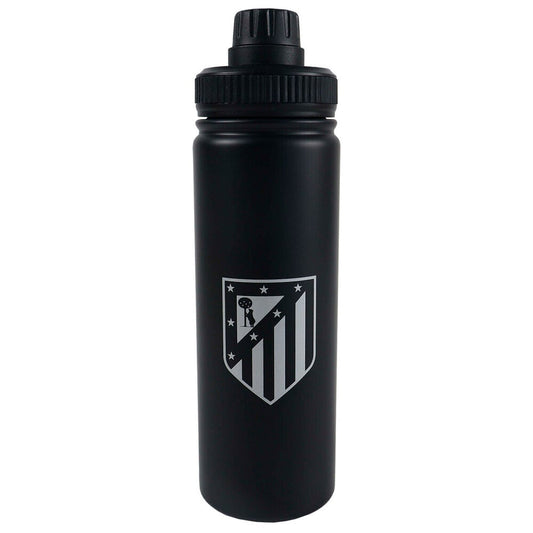 Botella negra de acero inoxidable del Atlético de Madrid de 750 ml