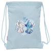 Saco azul claro de Stitch Disney con cordones