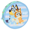 Plumier Bluey SAFTA azul con 18 piezas