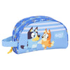 Neceser azul Bluey y Bingo adaptable a carro