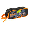 Portatodo doble Naruto Shippuden con dos cremalleras y asa lateral