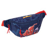 Riñonera azul marino de Spider-Man Marvel con bolsillos y cinturón ajustable