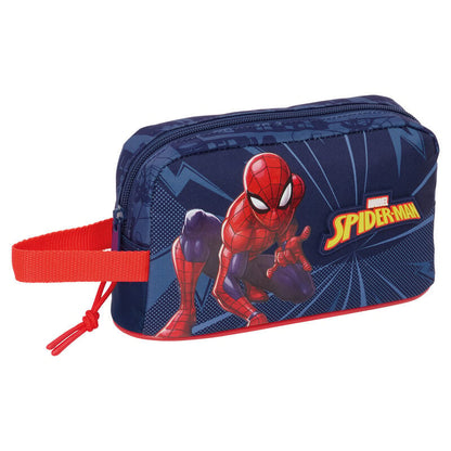 Bolsa porta merienda térmica azul de Spider-Man Marvel