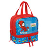 Bolsa portameriendas Spidey Marvel roja y azul con dos compartimentos