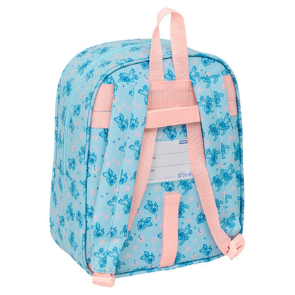 Mochila azul y rosa de Stitch y Angel Disney de 27 cm - 2