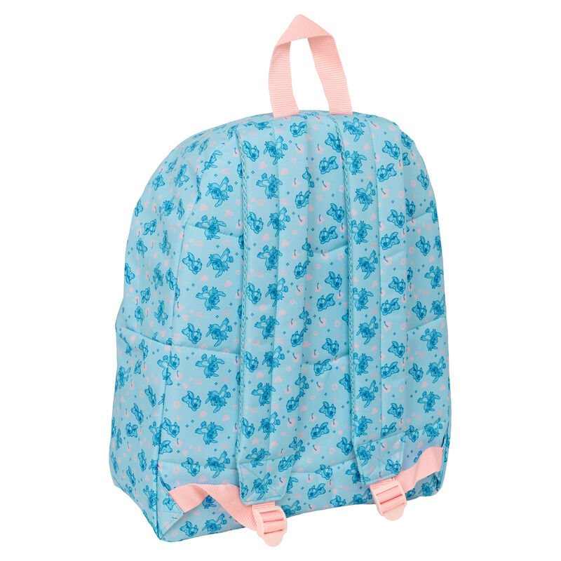 Mochila azul de Stitch Disney con bolsillo frontal - 2