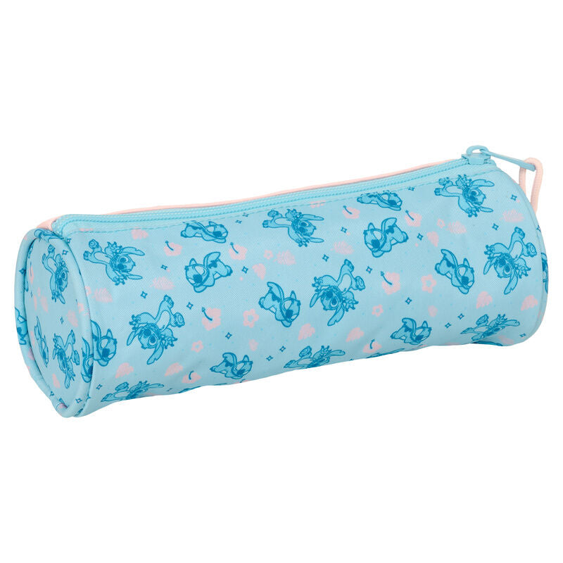 Portatodo rosa y azul de Disney Stitch Ohana con Stitch y Angel - 2