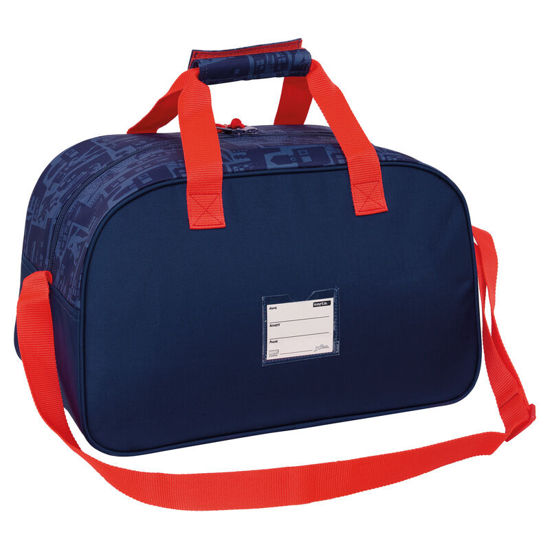 Bolsa de deporte azul marino de Spider-Man con bolsillo frontal - 2