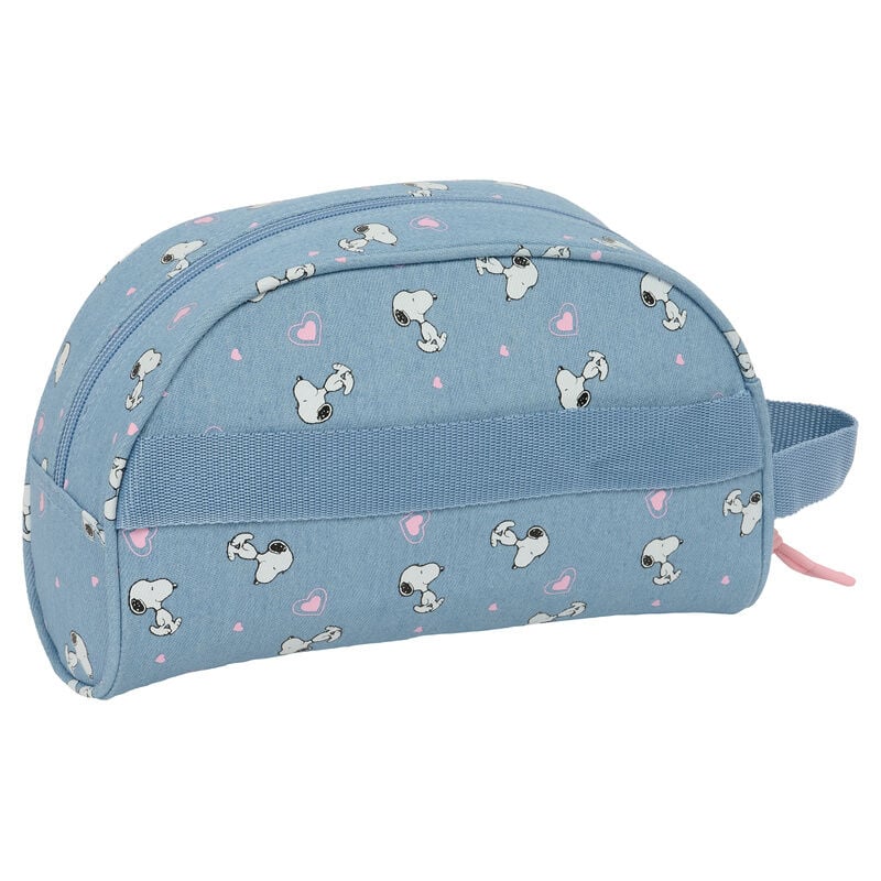 Neceser azul de Snoopy Peanuts con asa lateral - 2
