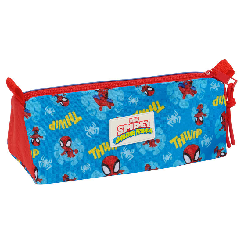Portatodo azul de Spidey Marvel con cremallera roja - 2