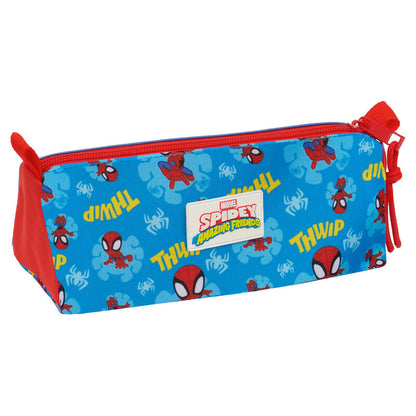 Portatodo azul de Spidey Marvel con cremallera roja - 2