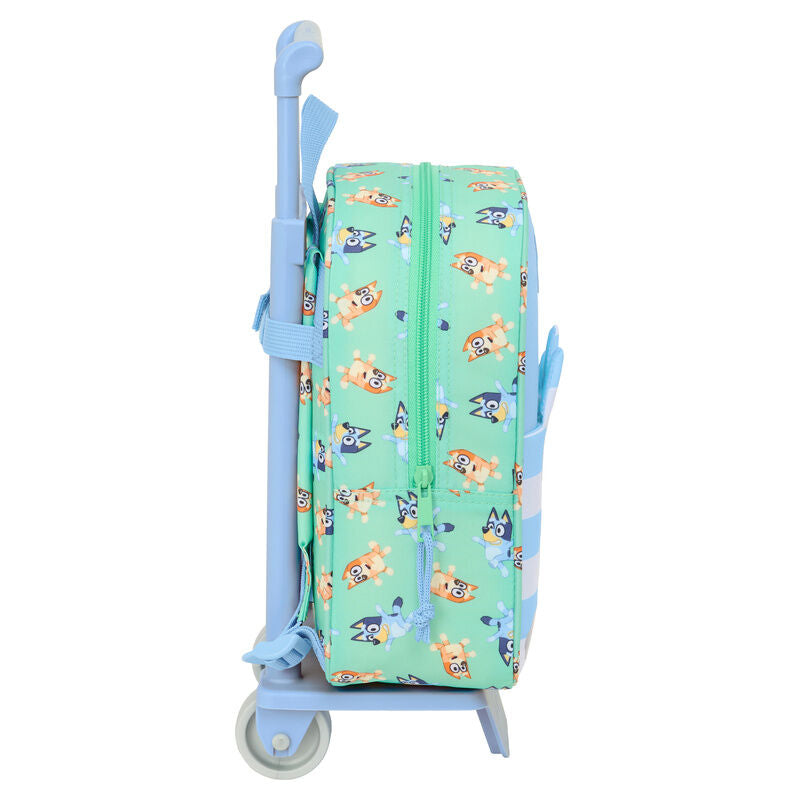 Trolley Sisters Bluey de SAFTA azul con Bluey y Bingo - 3