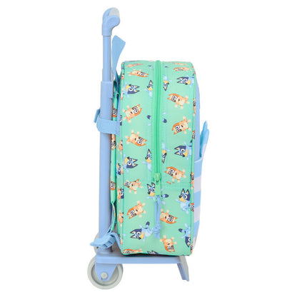 Trolley Sisters Bluey de SAFTA azul con Bluey y Bingo - 3