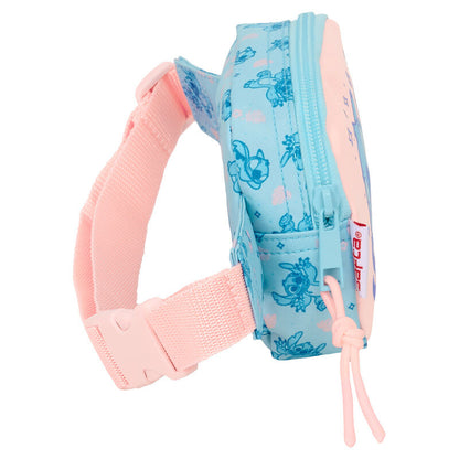 Riñonera rosa y azul de Stitch Ohana Disney - 3