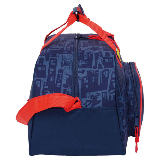 Bolsa de deporte azul marino de Spider-Man con bolsillo frontal - 3