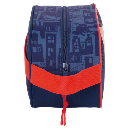 Neceser azul de Spider-Man Marvel con asa lateral y cremallera - 3