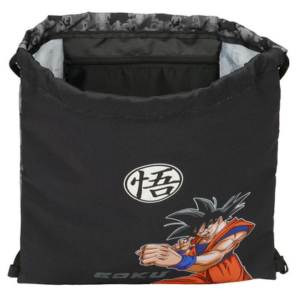 Saco negro Dragon Ball con diseño de Goku - 4