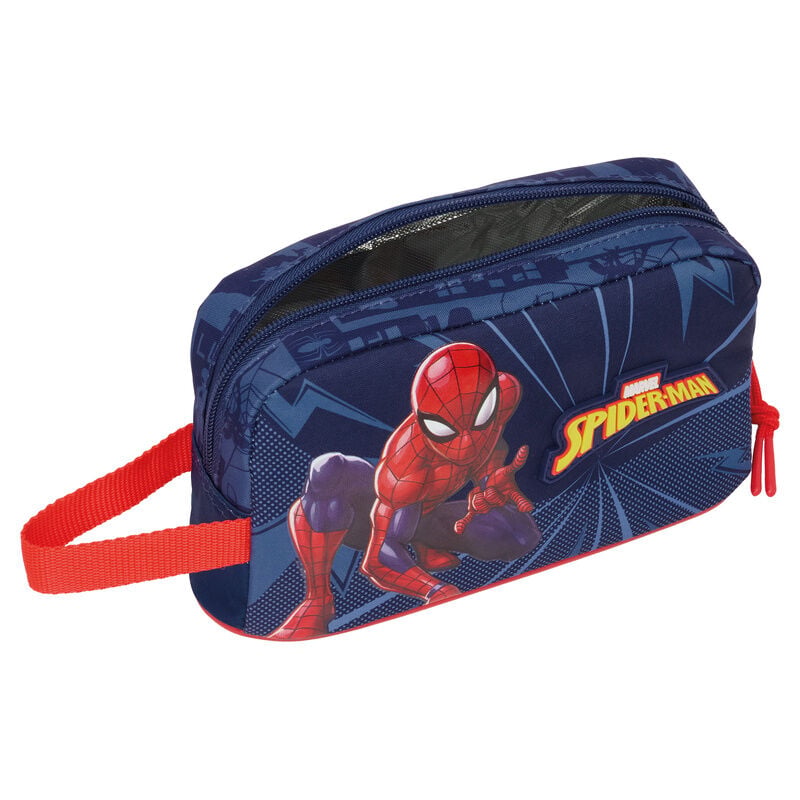 Bolsa porta merienda térmica azul de Spider-Man Marvel - 4