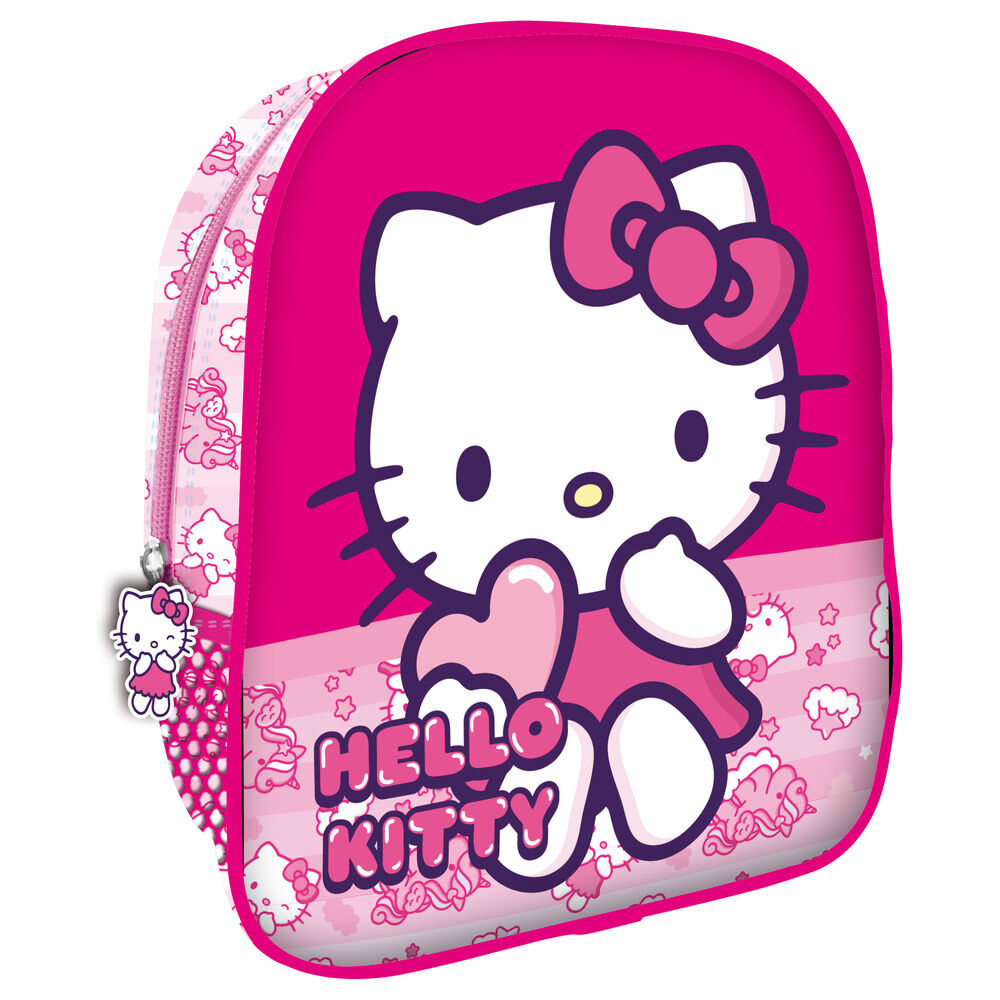 Mochila rosa de Hello Kitty MANENTI de 30 cm - 2
