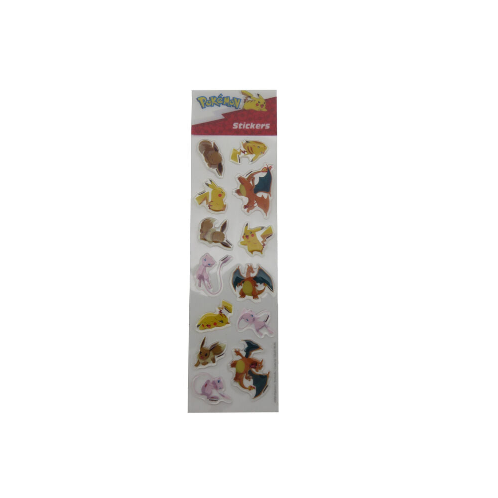 Set de papelería Pokémon con portatodo, accesorios y pegatinas - 3
