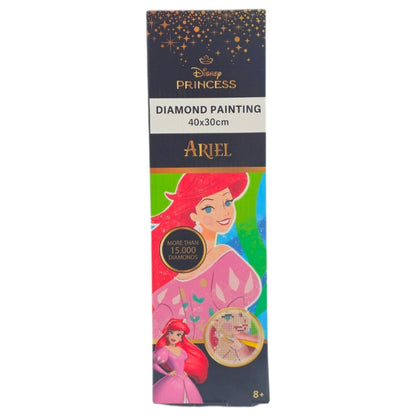 Set de pintura con diamantes de Ariel de Disney La Sirenita
