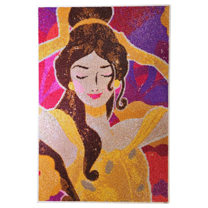 Kit de pintura con diamantes de Belle de Disney - 2