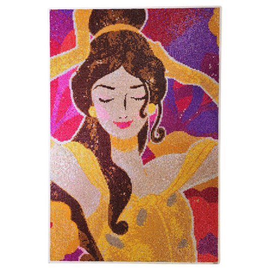 Kit de pintura con diamantes de Belle de Disney - 2