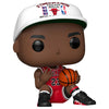 Figura Funko POP! de Michael Jordan con uniforme de Chicago Bulls y balón