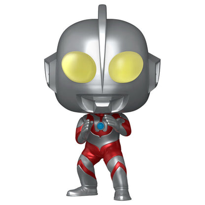 Figura Funko POP! de Ultraman con traje rojo y gris