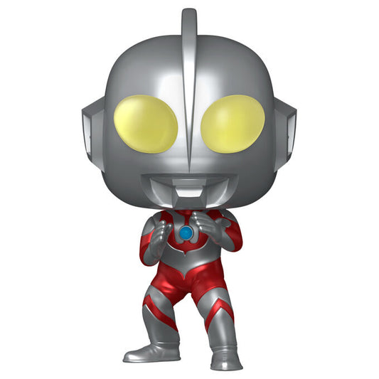 Figura Funko POP! de Ultraman con traje rojo y gris
